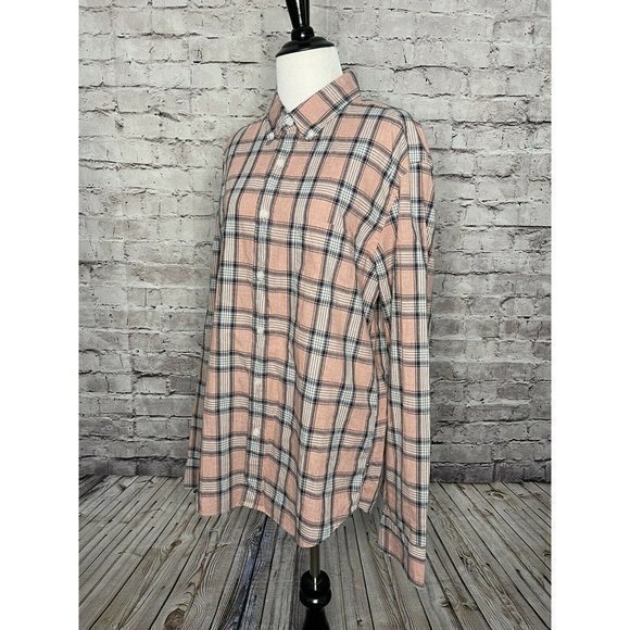 J Crew H1106 Plaid Button Heathered Slim Shirt‎ - Picture 5 of 12